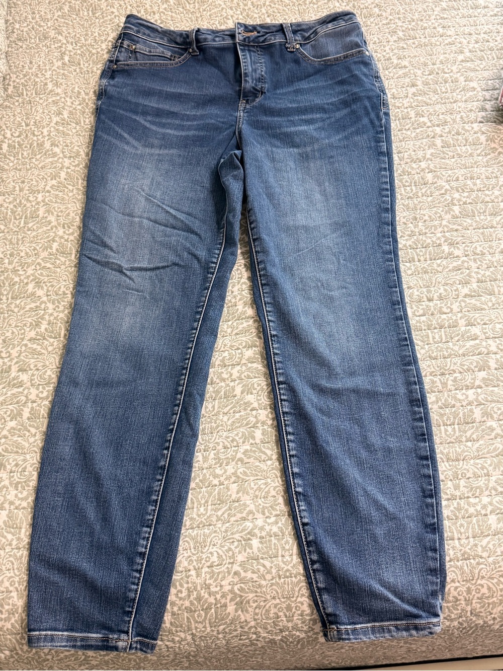 Maurices Medium Blue Straight-Leg Jeans